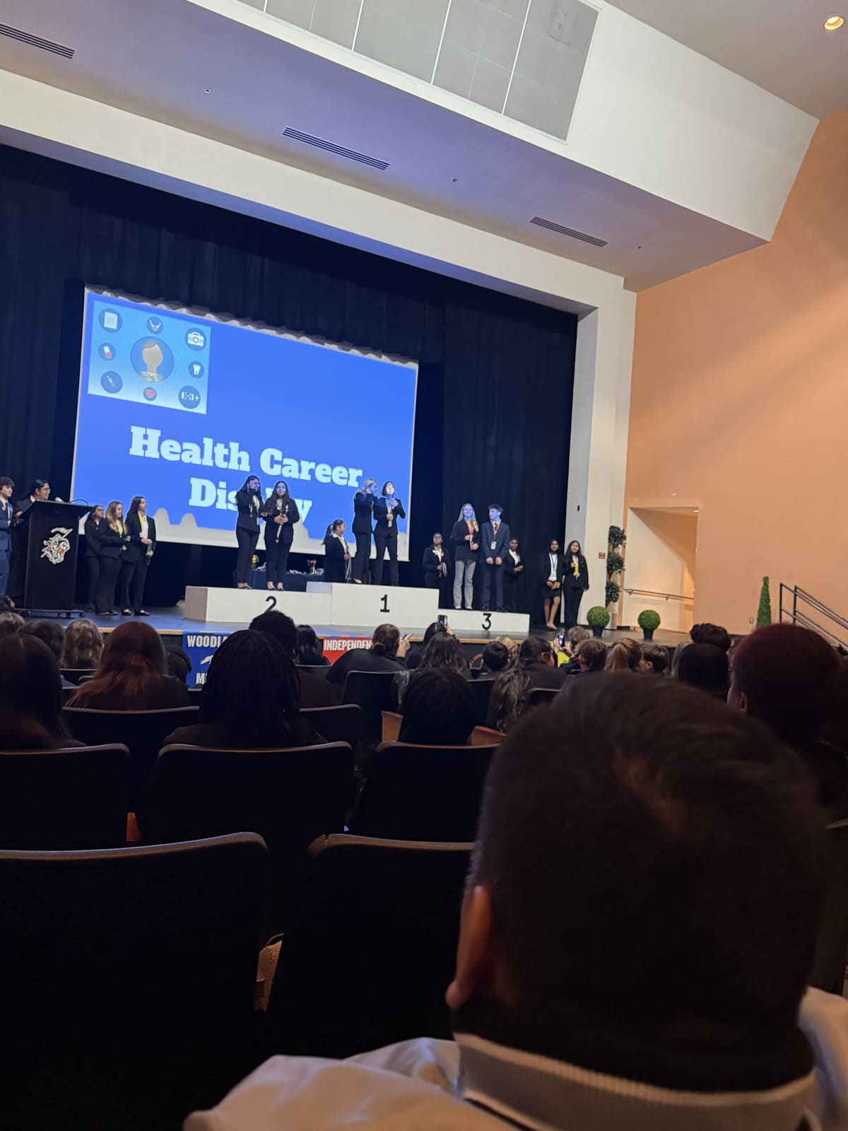 HOSA chapter members at an event