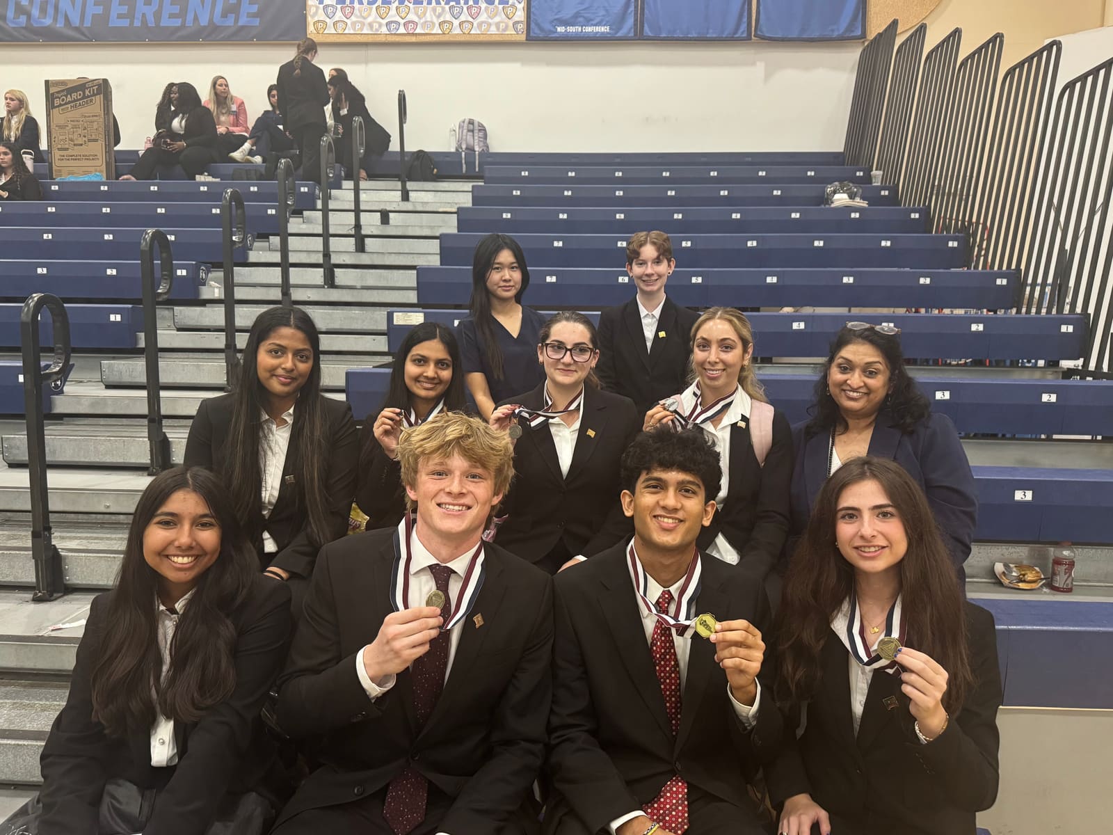 HOSA chapter members at an event